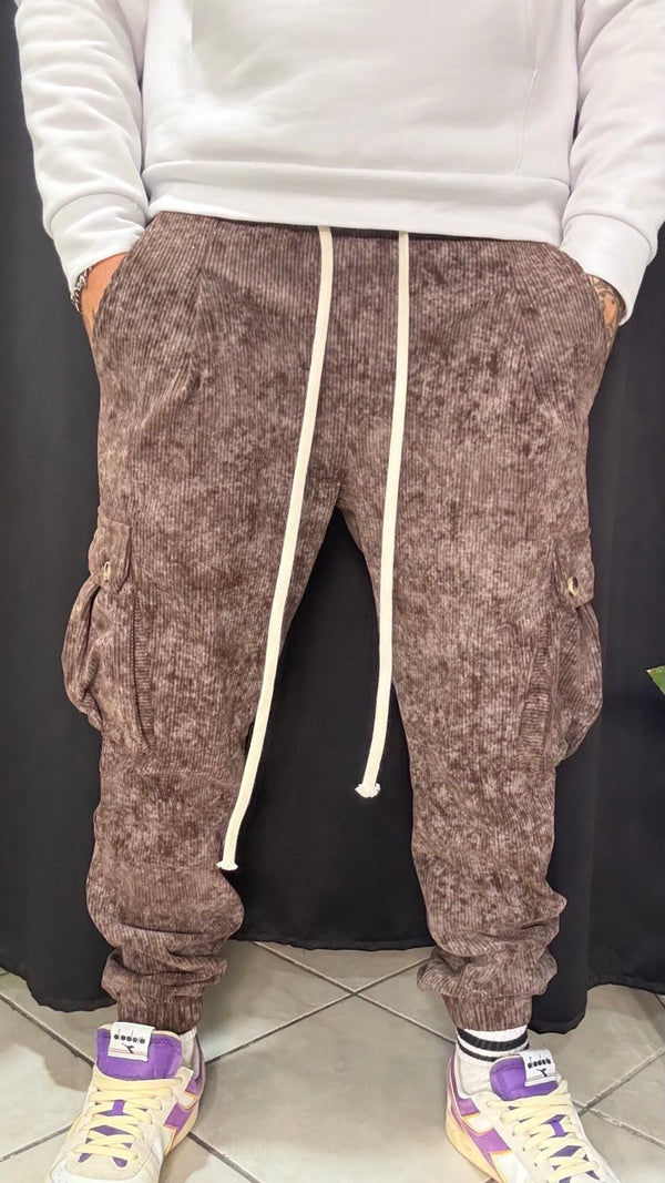 Pantalaccio cargo a costine