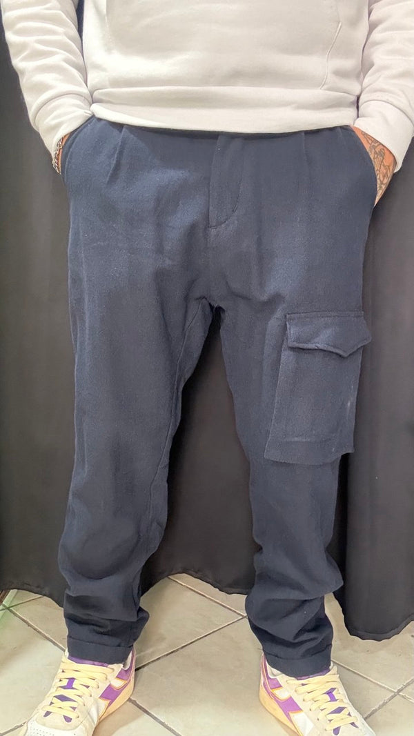 Pantalone classico cargo