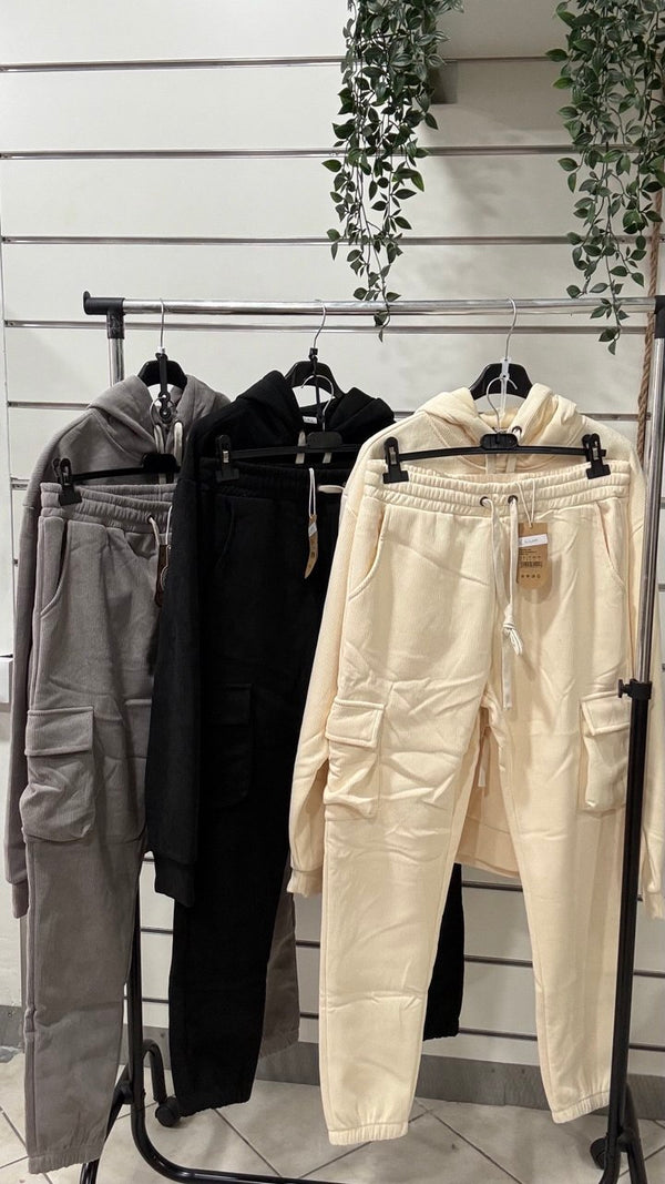 Tuta completa felpata