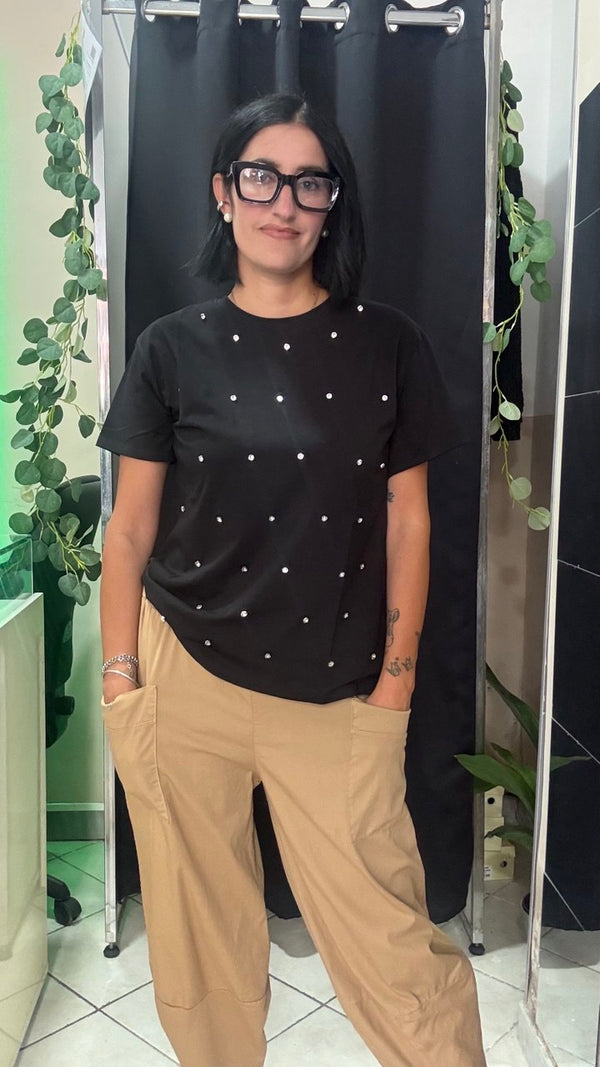 T-shirt Strass